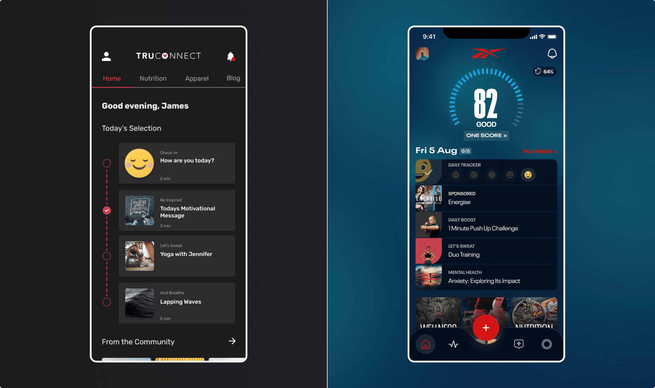 Reebok Fitness App