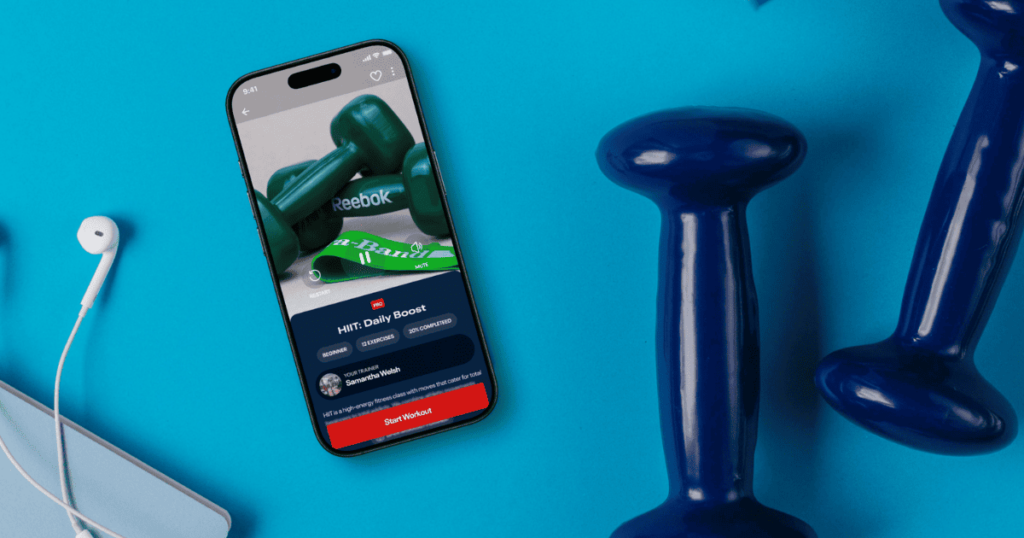 Product design software lessons from the Reebok Fitness App